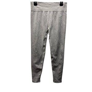 Gymshark Womens High-Waisted Seamless Leggings Size XL Activewear Gray